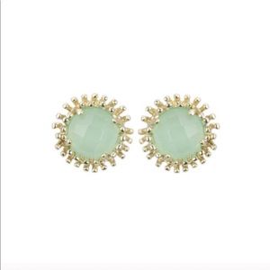 Kendra Scott Carly Earrings - Chalcedony